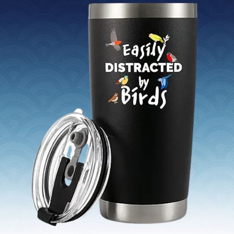 Easily Distracted By Birds Bird Lover Gifts For Women Men Ornithologists Bird Watching Gifts Nature Lover