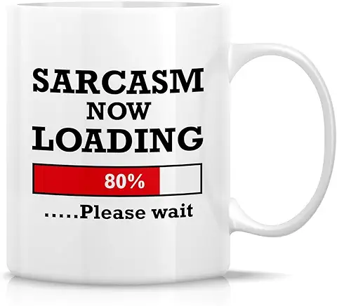 Retreez Funny Mug Sarcasm Now Loading Please Wait 11 Oz Ceramic Coffee Mugs Funny Sarcasm Sarcastic Motivational