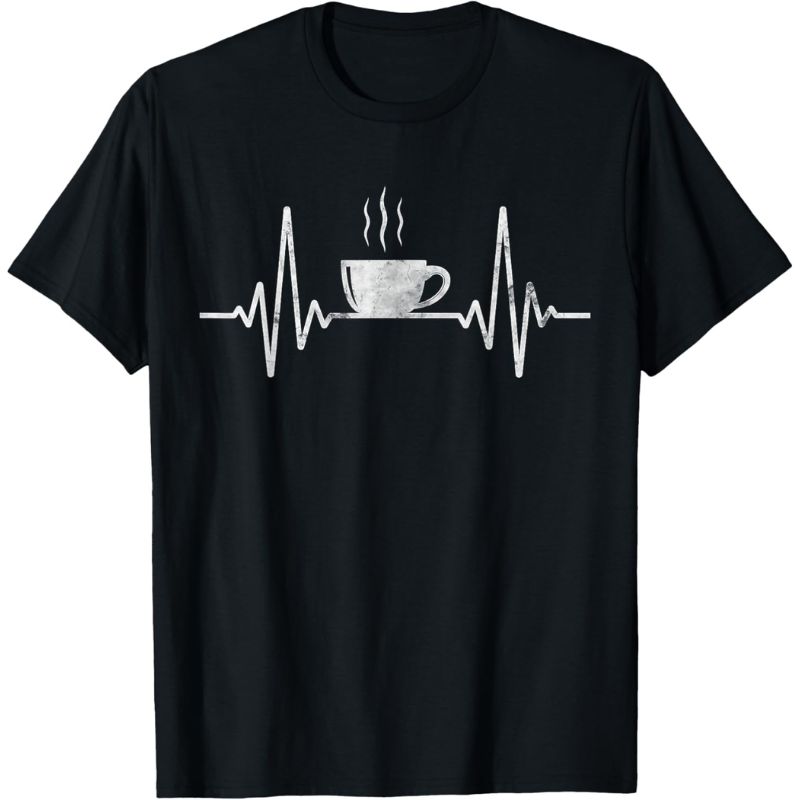 Coffee Cup Frequency Shirt Ideal Gift for Latte Cappuccino Drinker